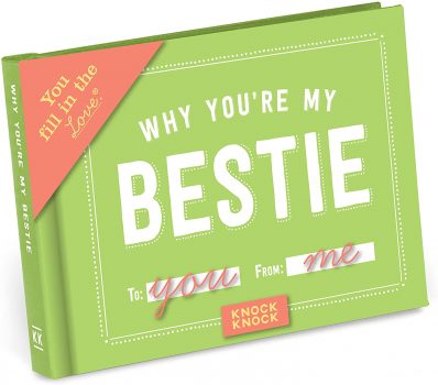 You’re My Bestie Fill in Blank Gift Journal